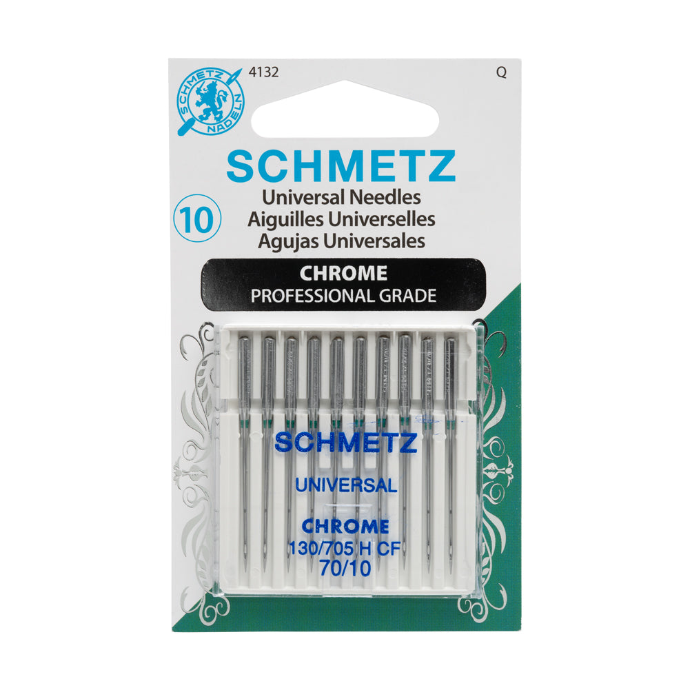 Schmetz Chrome Universal Machine Needles - 70/10 - 10 ct - Joann Fabrics