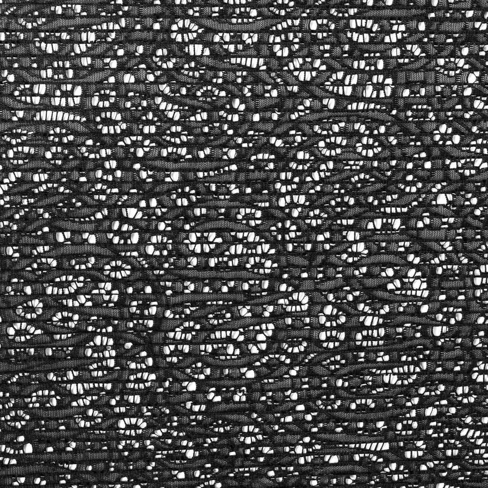 Black Novelty Lace w/ Knife Pleats - Joann Fabrics