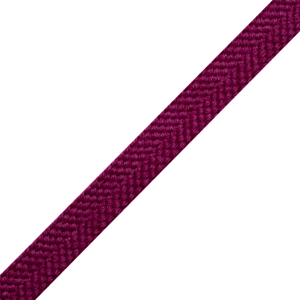 Berry Wool Braided Tape - 0.5