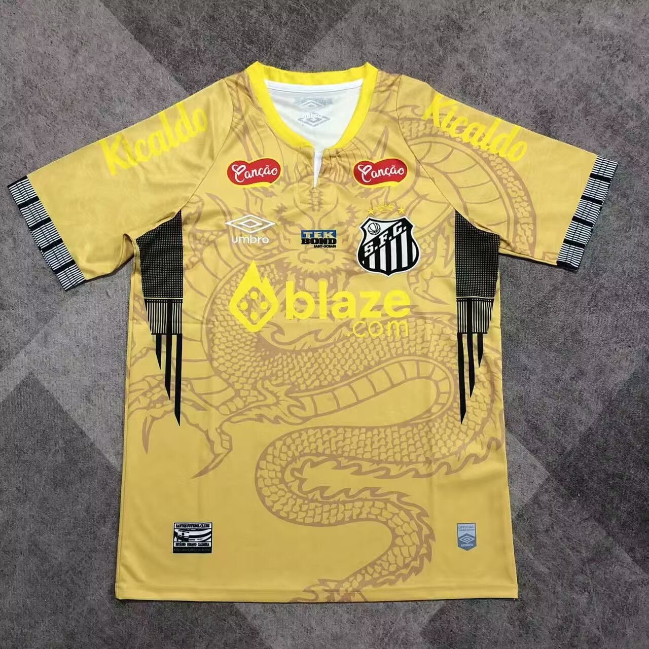 2025/2026 Santos Special Edition Yellow Football Jersey 1:1 Thai Quality