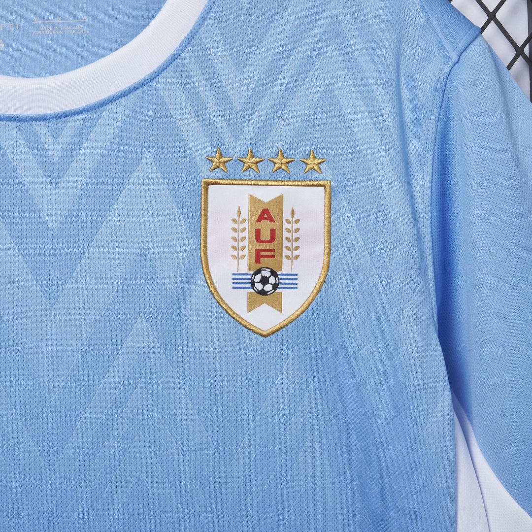 Uruguay 25-26 Home Jersey - Fans Version - UnitedFutballJersey