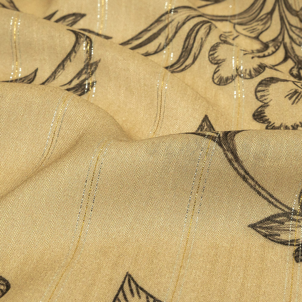 Mood Exclusive Joy of Juliet Metallic Pinstriped Viscose Dobby - Joann Fabrics