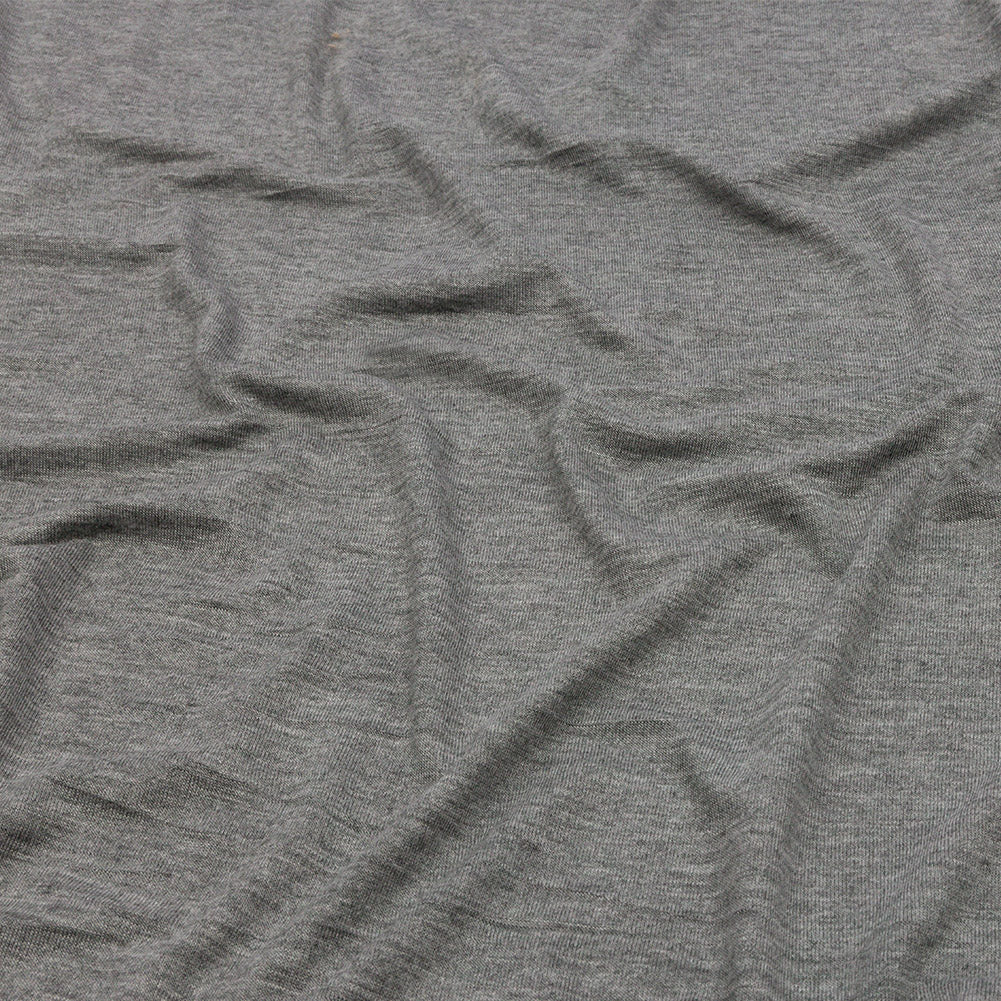 Heathered Gray Stretch Rayon Jersey - Joann Fabrics