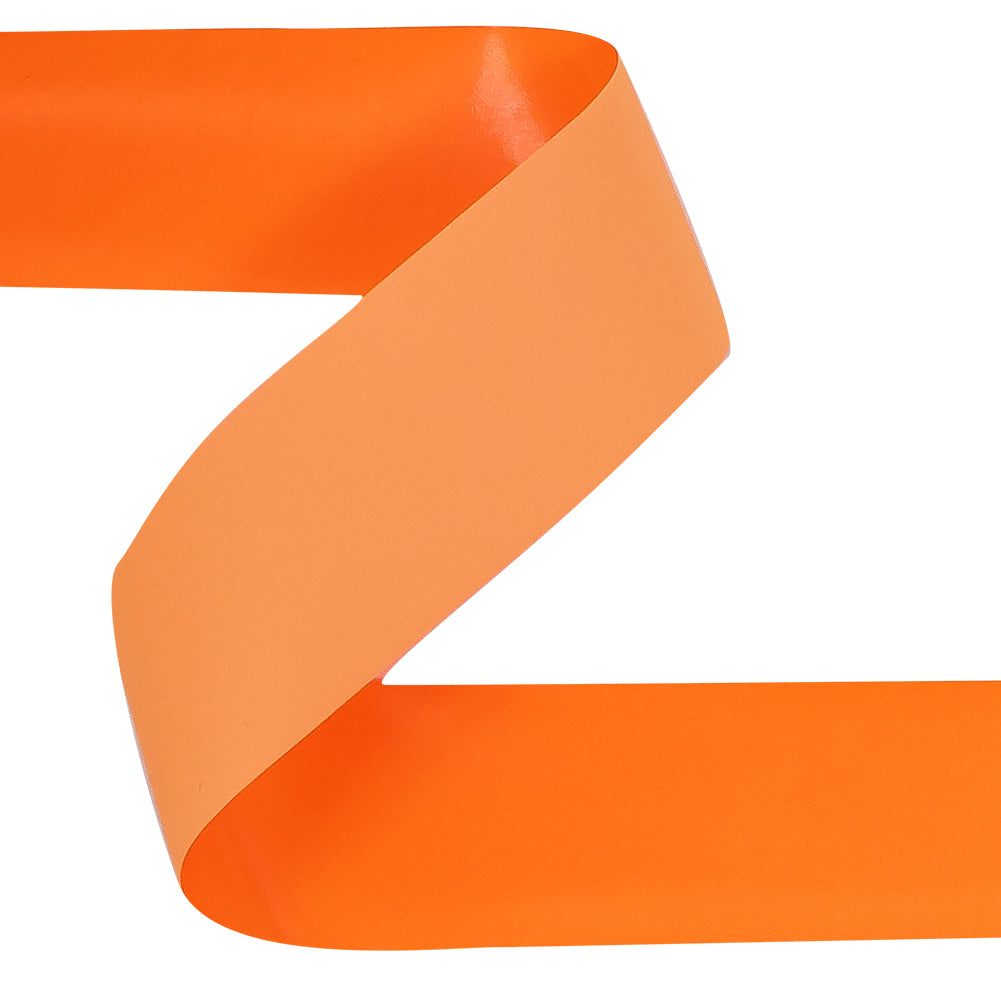 Italian Neon Orange Vinyl Ribbon - 0.8125