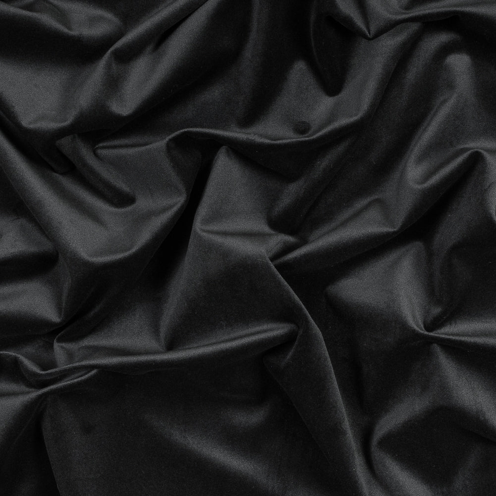 Ultra Soft Polyester Velvet - Noir - British Imported - Joann Fabrics
