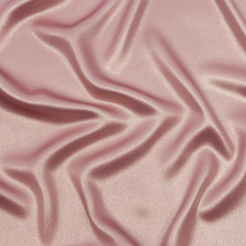 Ultra-Smooth Polyester Georgette with Foiling - Rose and Gold - Valeria Collection - Joann Fabrics