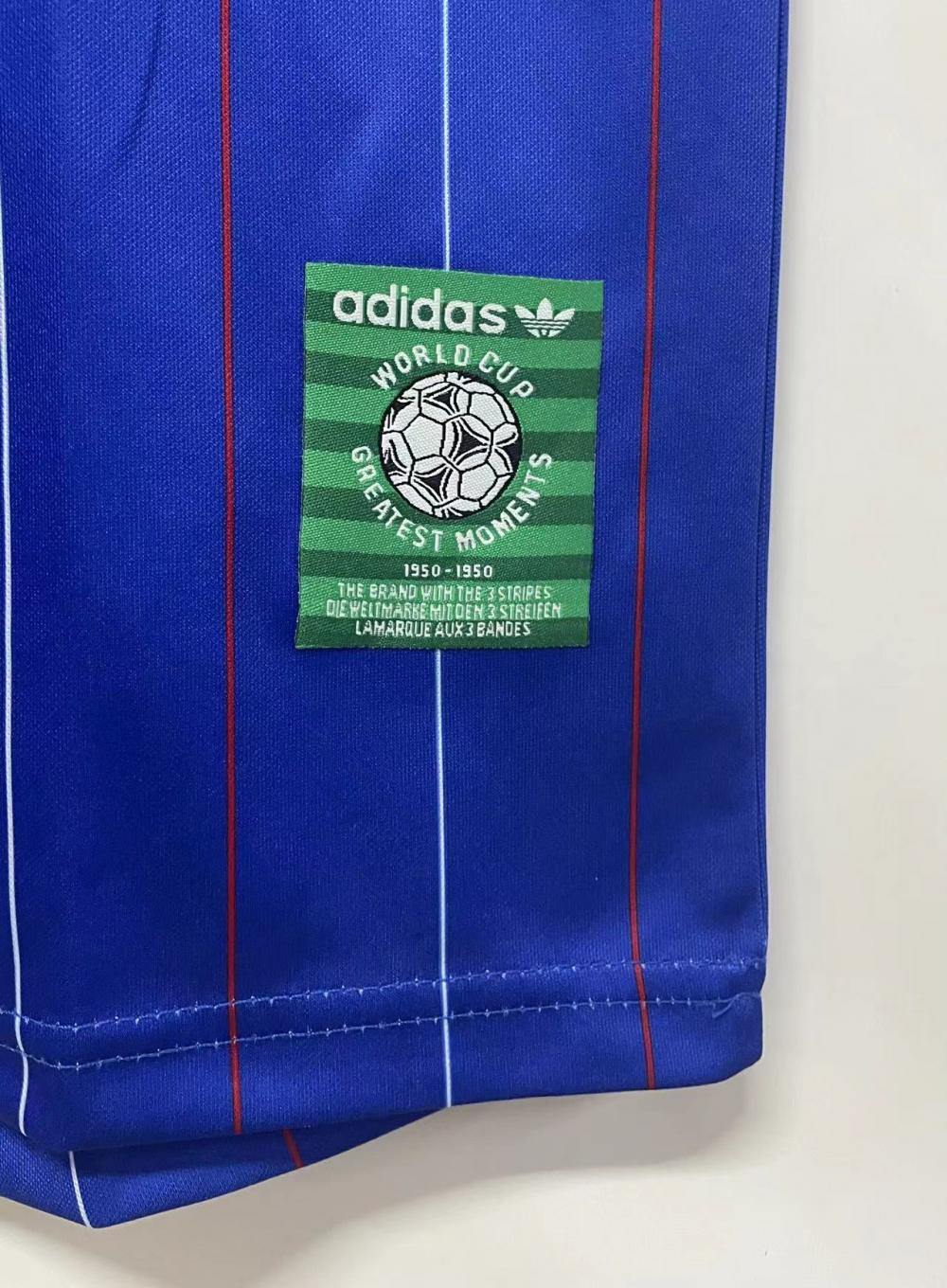 1982 Retro France Home Football Shirt 1:1 Thai Quality