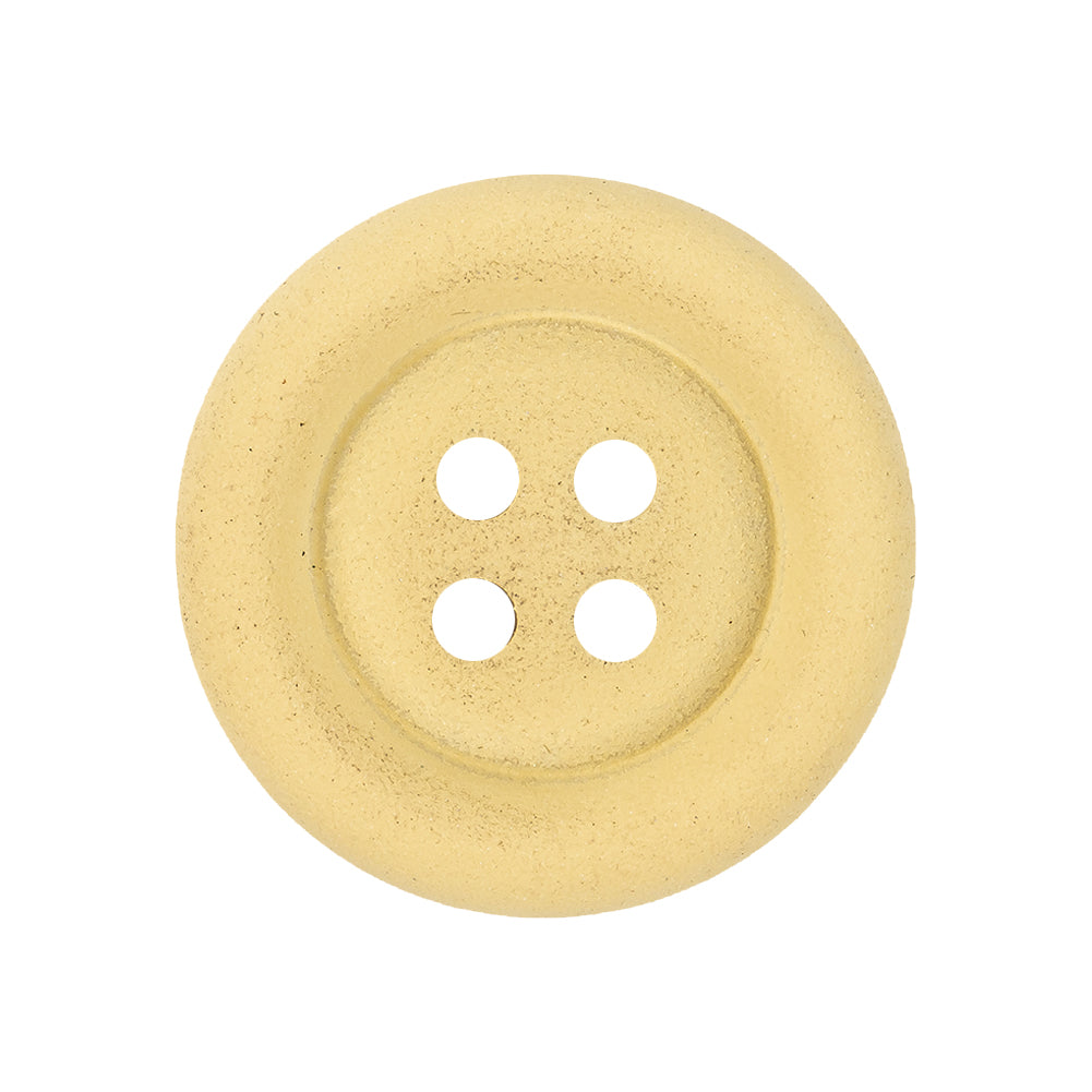 Matte Yellow 4-Hole Tiny Mound Plastic Button - 42L/27mm - Joann Fabrics