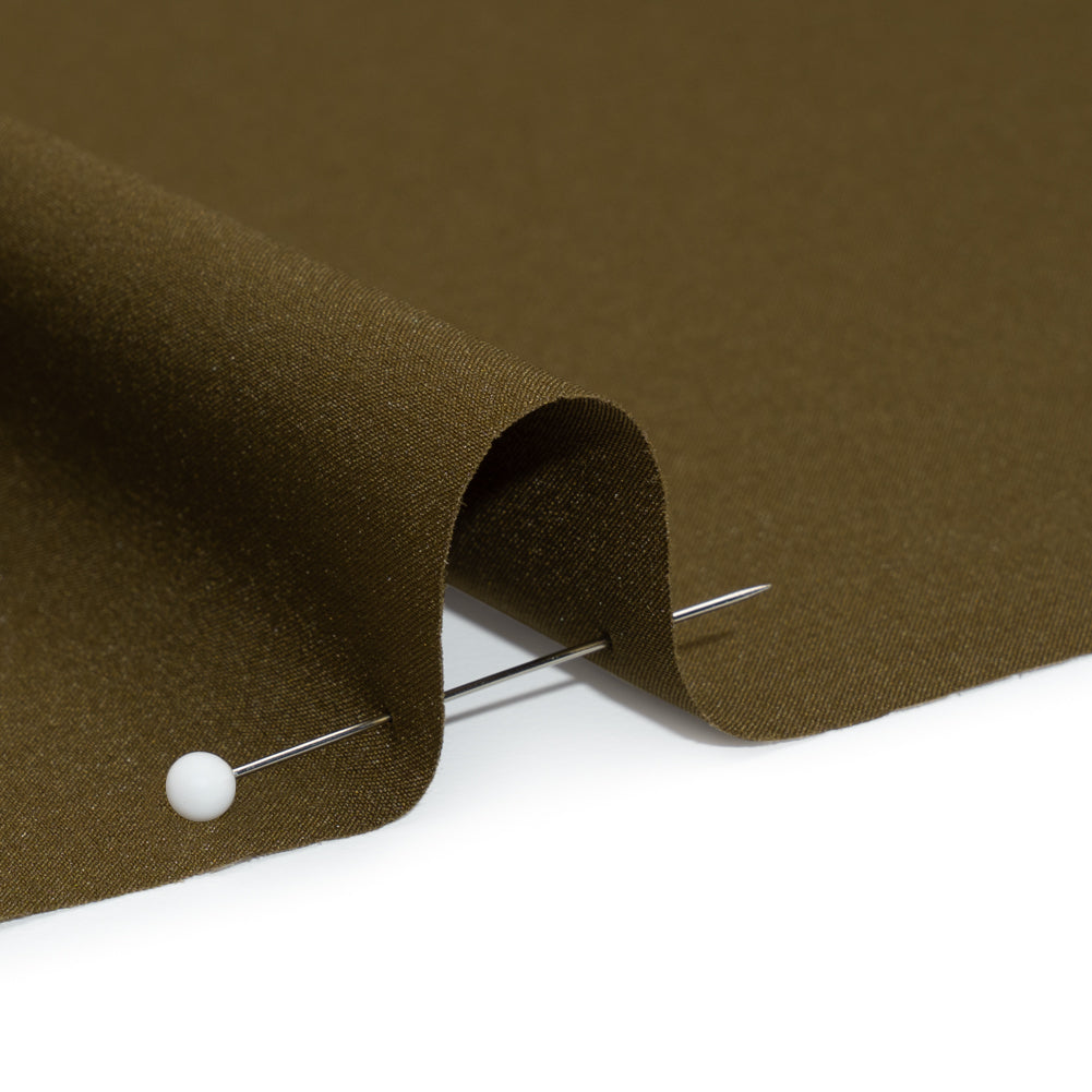 Famous Australian Designer Dark Olive Stretch Polyester Lining - Joann Fabrics