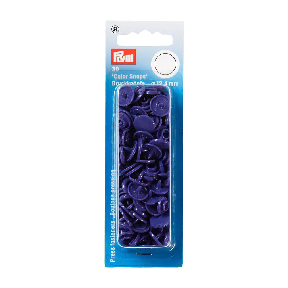 Prym Color Snaps - Purple 12.4mm - 30pc - Joann Fabrics