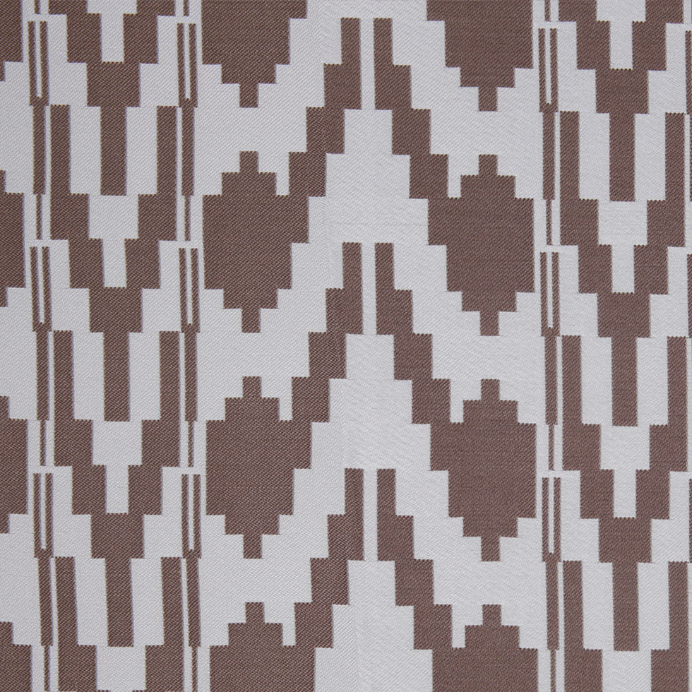 Cream Geometric Polyester Brocade - Joann Fabrics