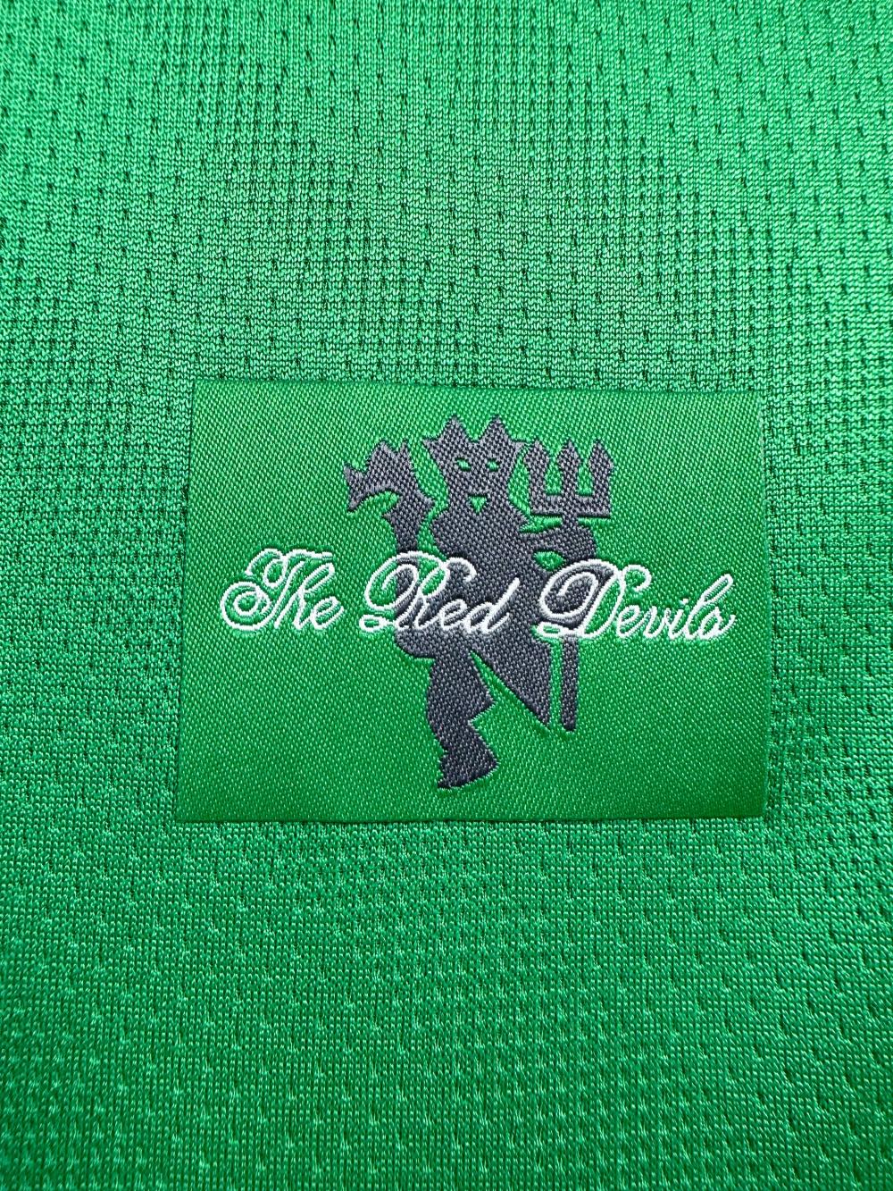 2007/2008 Retro Manchester United Goalkeeper Green Football Shirt 1:1 Thai Quality