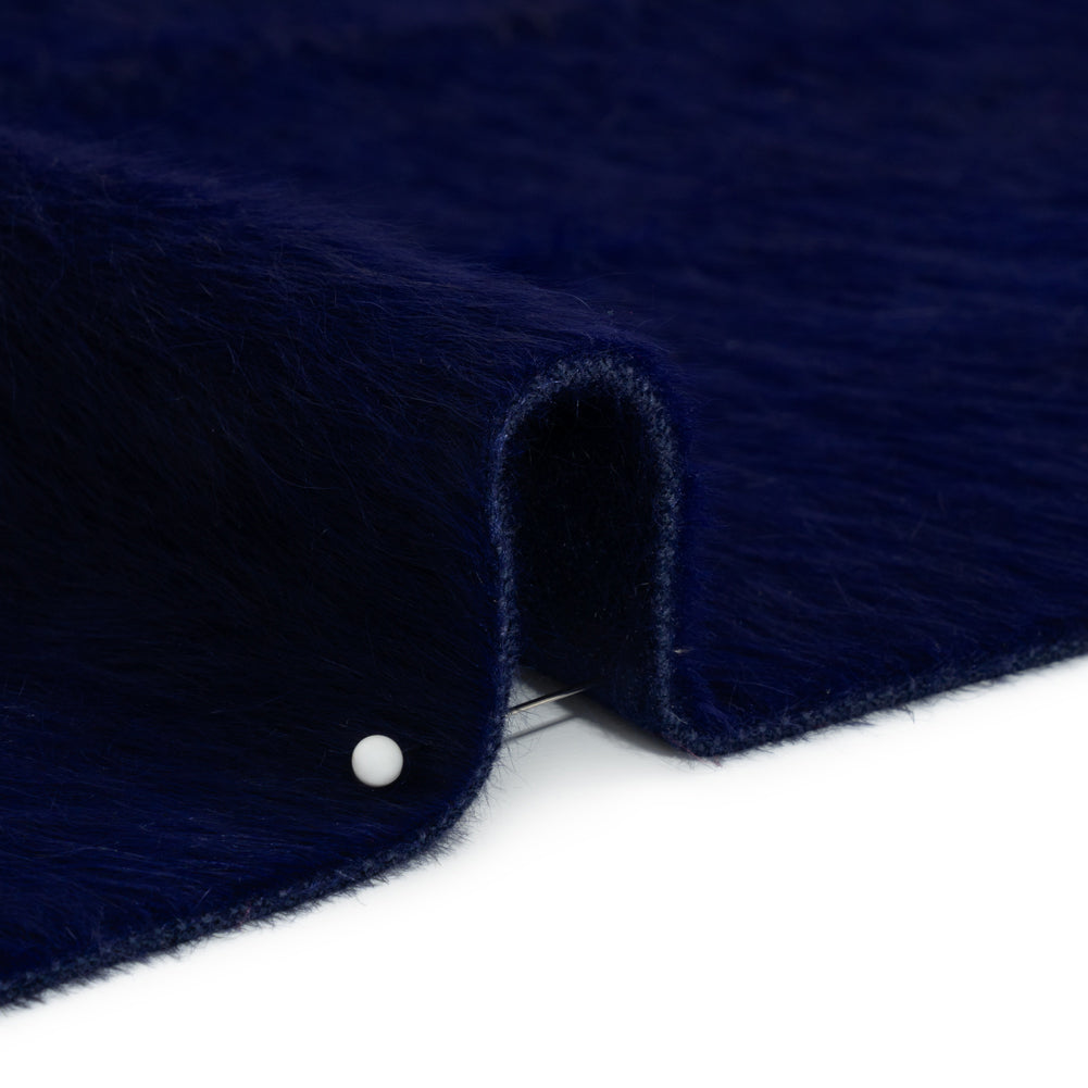 Royal Blue Fuzzy Blended Wool Coating - Joann Fabrics