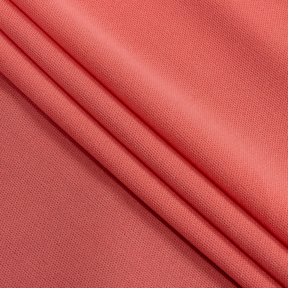 Polyester Pongee Knit Lining - Strawberry Pink - Luca Collection - Joann Fabrics