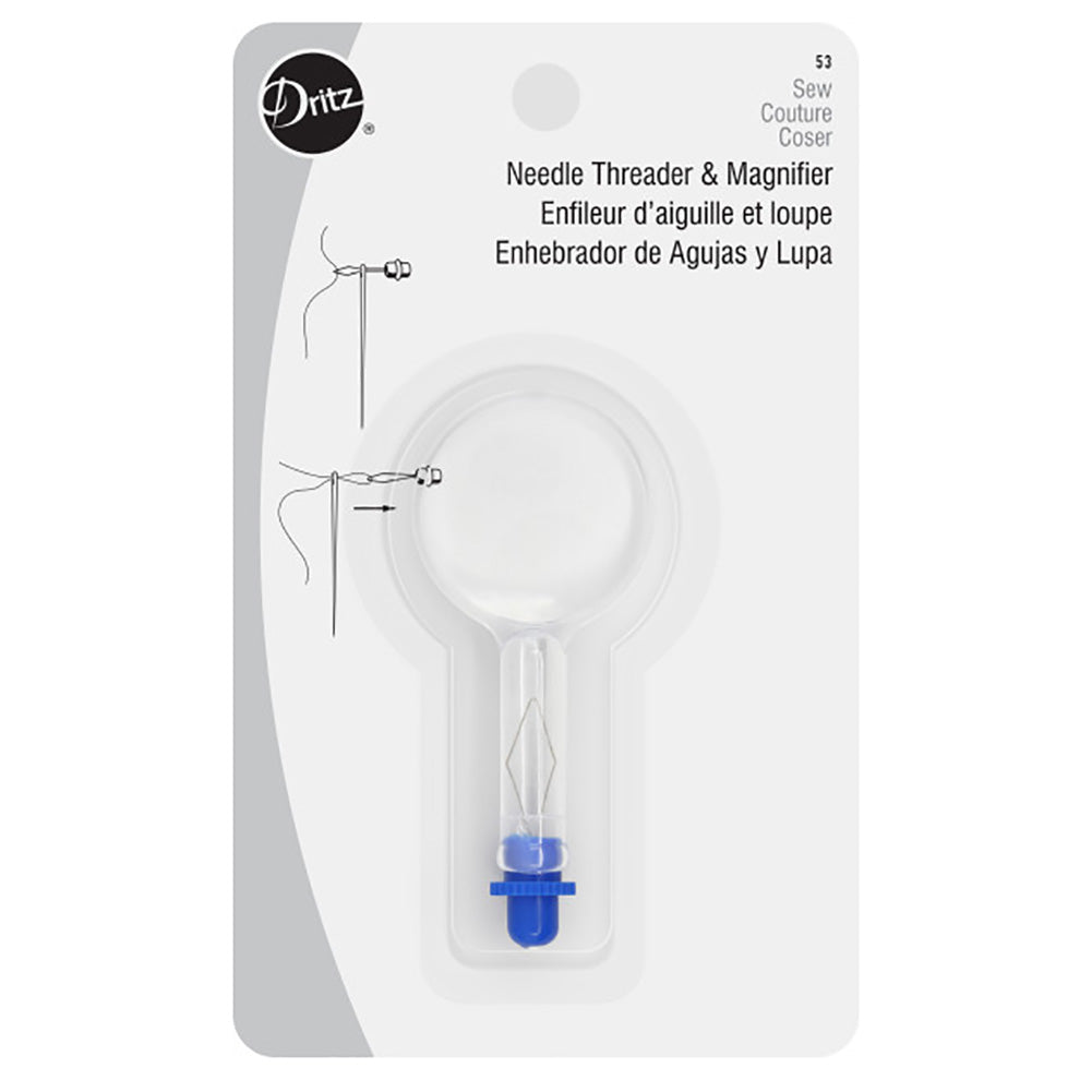 Dritz Needle Threader & Magnifier - Clear - Joann Fabrics