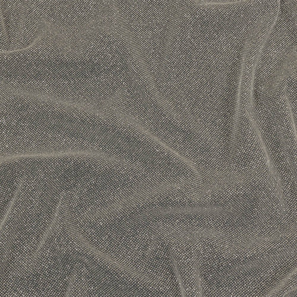 Tulle with Metallic Platinum Glitter - Optic White - Platina Collection - Joann Fabrics