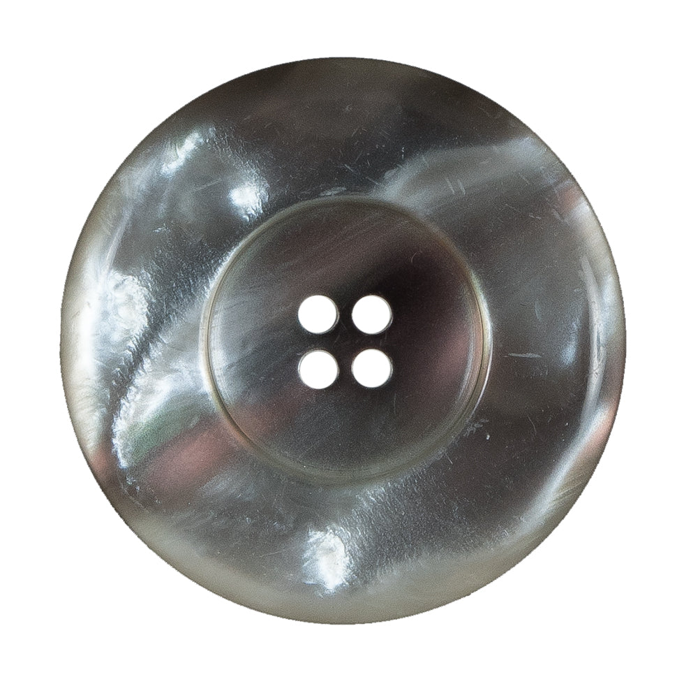 Gray Iridescent Plastic Button - 54L/34mm - Joann Fabrics