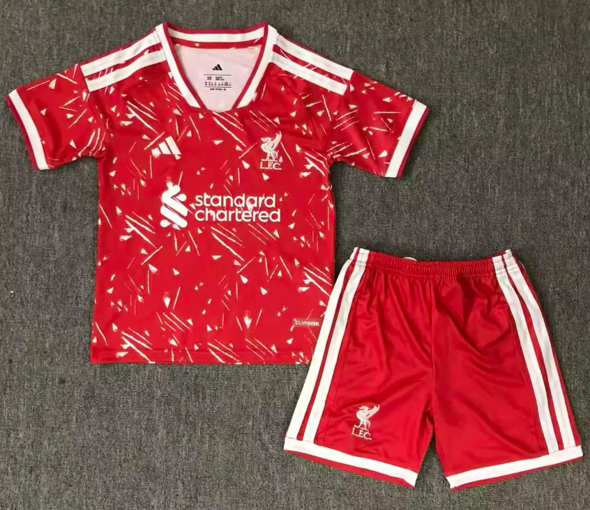 2026/2027 Liverpool Home Football Jersey 1:1 Thai Quality Kids Size