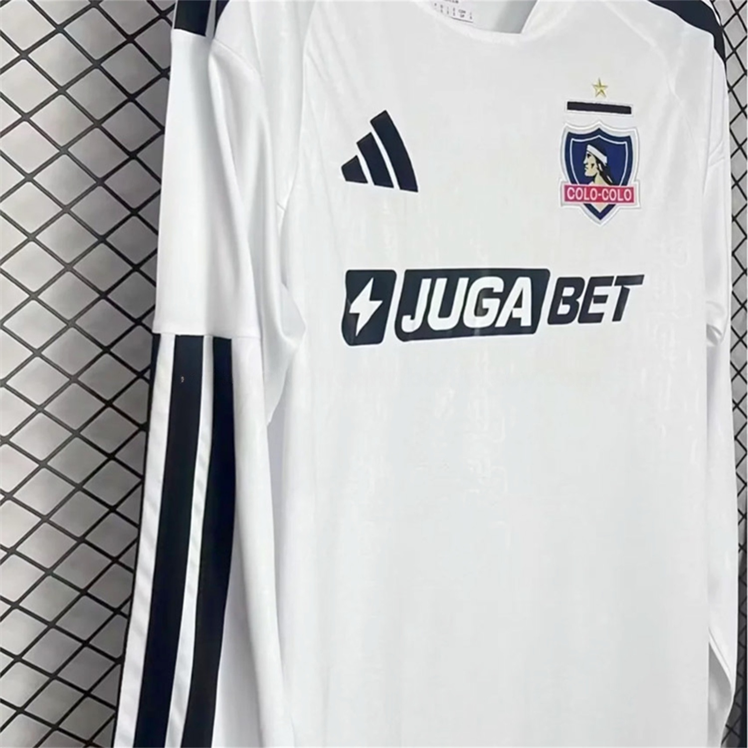Colo Colo 25-26 Home Long Sleeves Jersey - Fans Version - UnitedFutballJersey