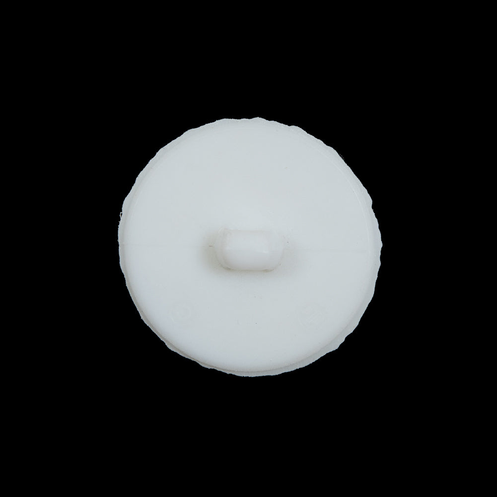 Italian White Twisted Plastic Shank-Back Button - 36L/23mm - Joann Fabrics