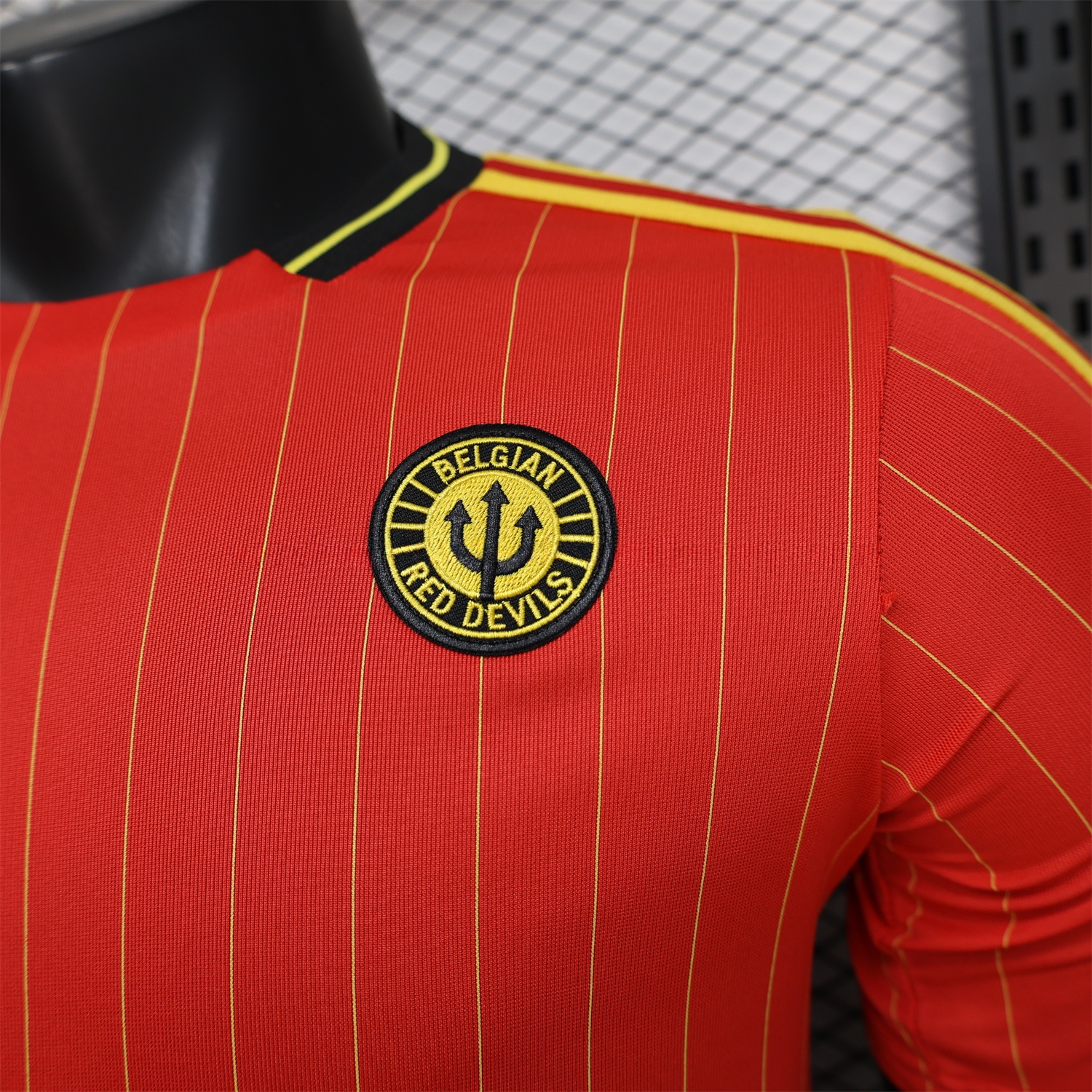 Belgium 2026 Terrace Icon Retro Casual Style Red Jersey - Player Version - UnitedFutballJersey