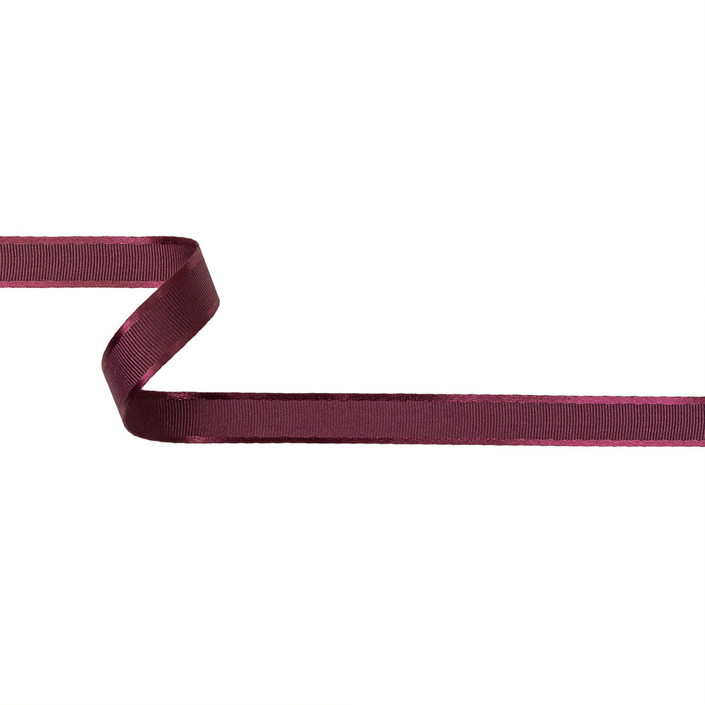 Purple Passion Satin-Edged Grosgrain Ribbon - 0.625