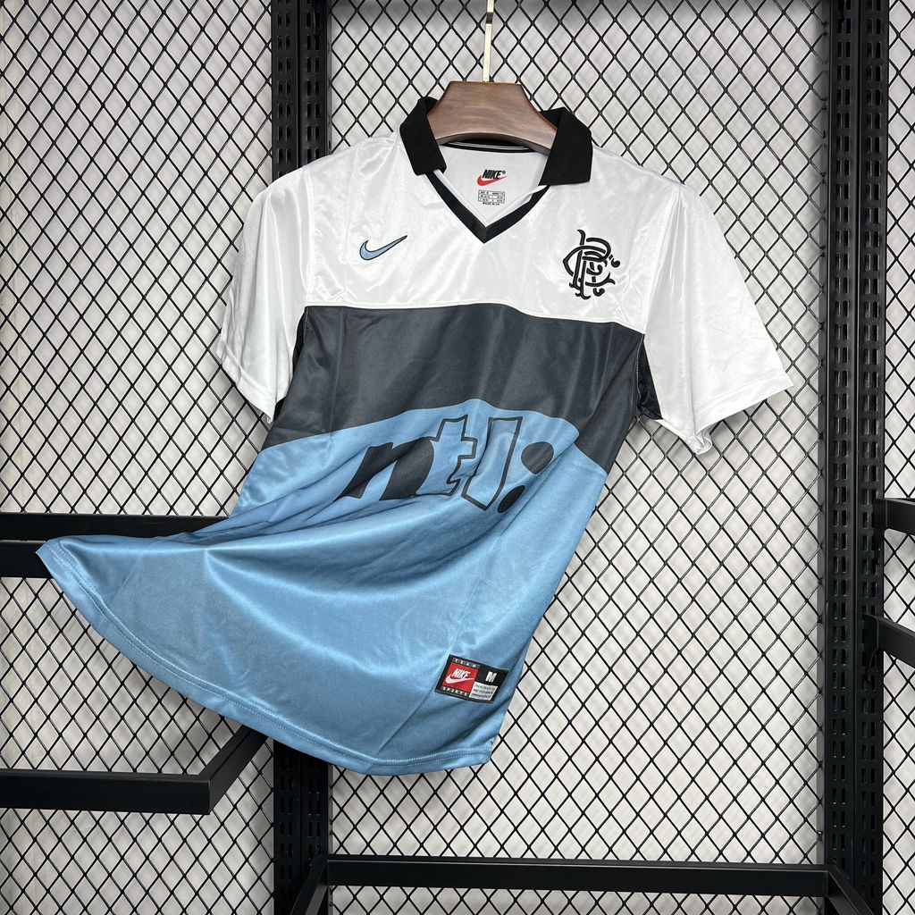 1999/2000 Retro Rangers Away Football Shirt 1:1 Thai Quality