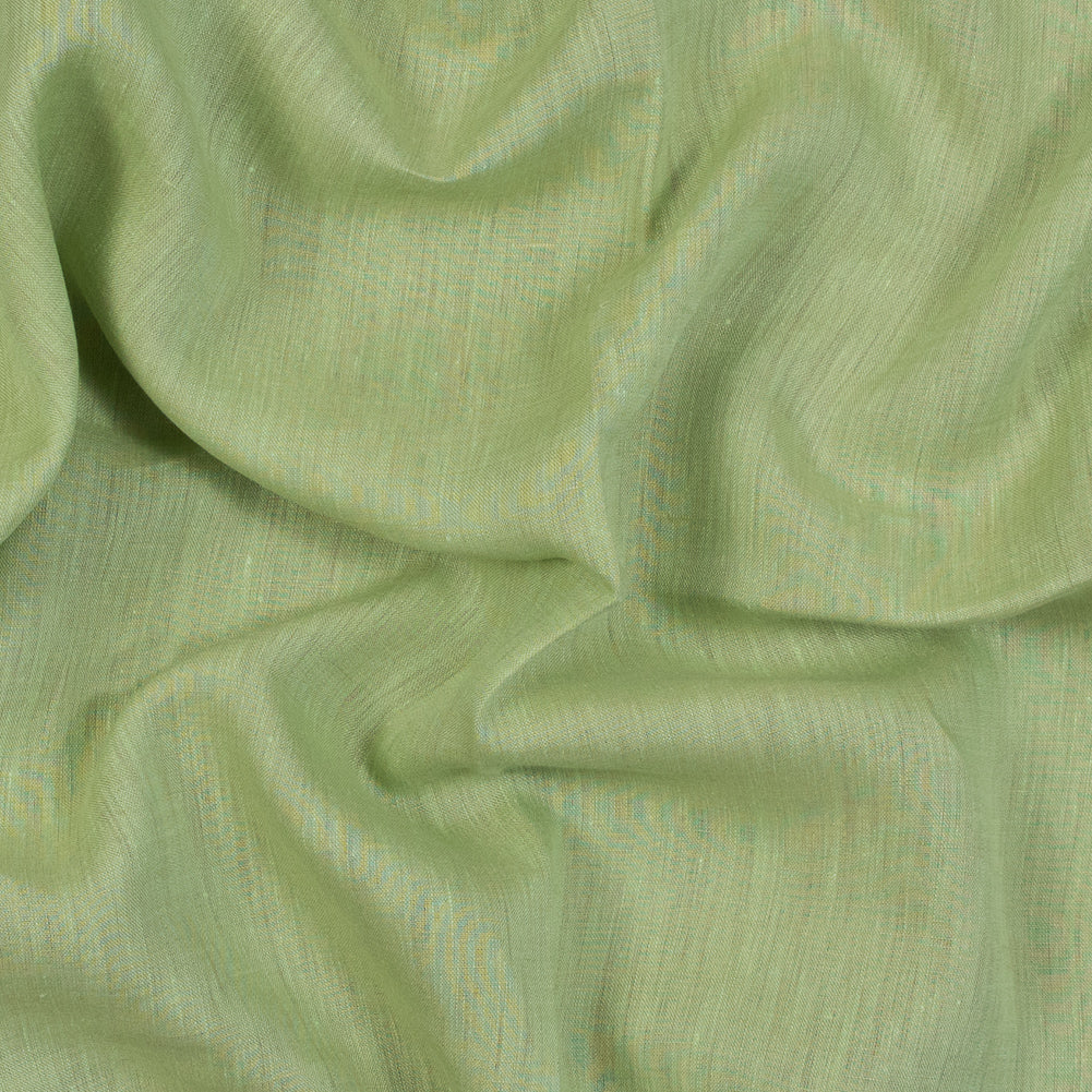 Two-Tone Linen Woven - Lime and Tan - Sanremo Collection - Joann Fabrics