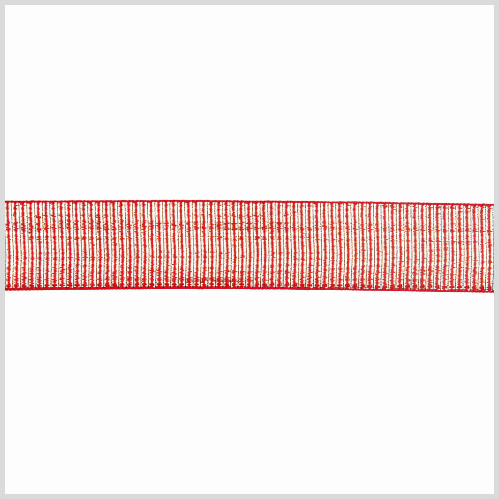 Red Gold Double Face Metallic Satin Ribbon - Joann Fabrics
