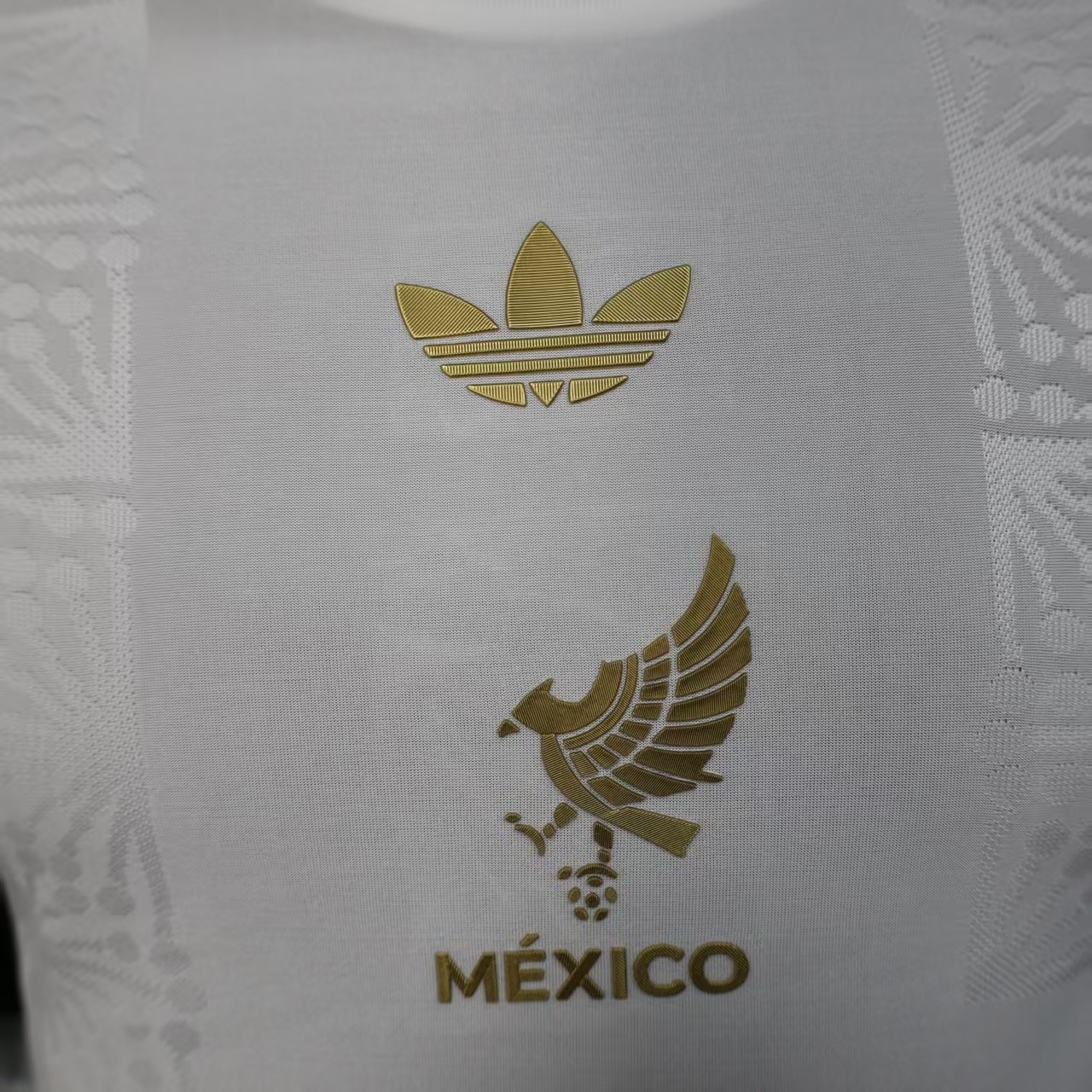 2025/2026 Long Sleeve Player Version Mexico National Special Edition platinum Football Shirt 1:1 Thai Quality