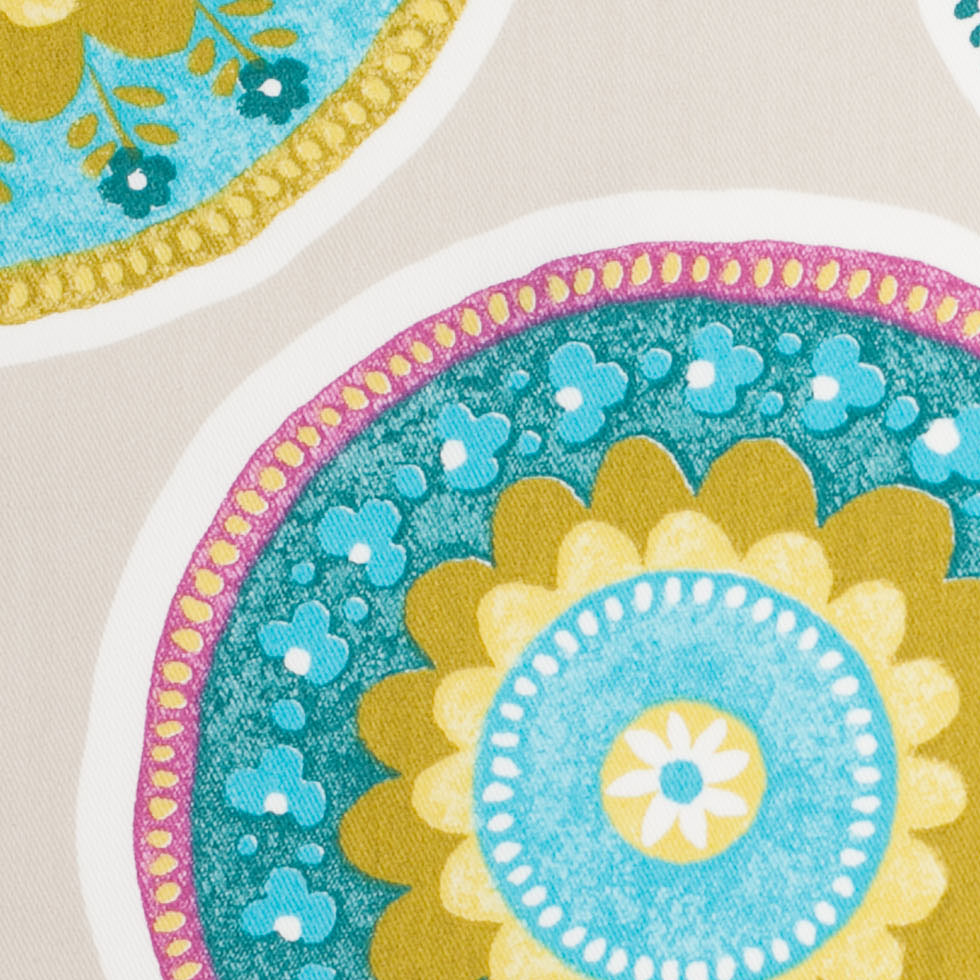 Spanish Beige Medallion Cotton-Polyester Print - Joann Fabrics