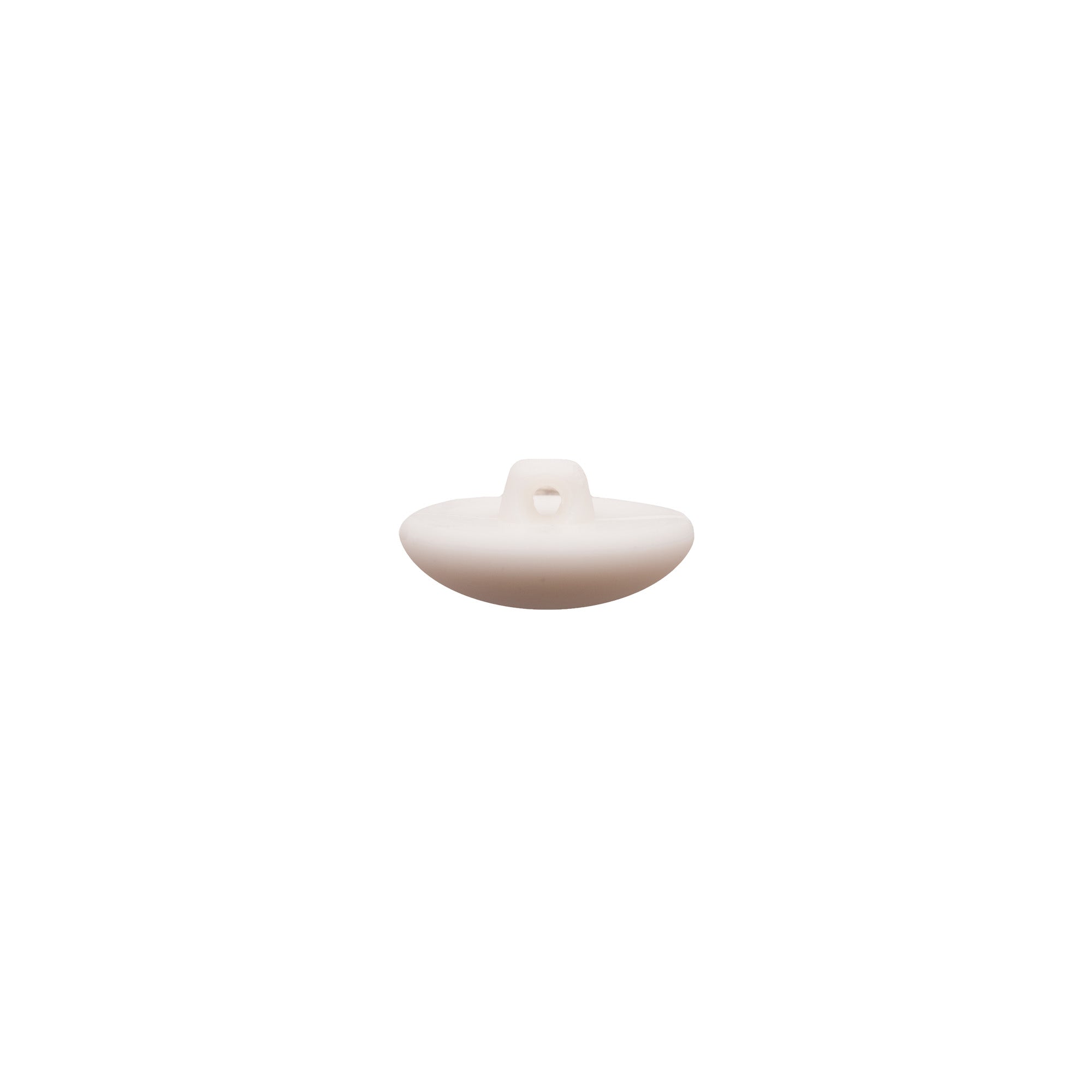 Italian White Nylon Shank Back Button - 24L/15mm - Joann Fabrics