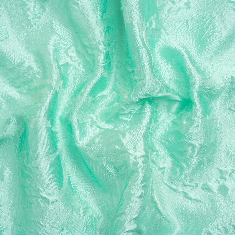 Luminous Seafoam Floral Lightweight Luxury Brocade - Joann Fabrics