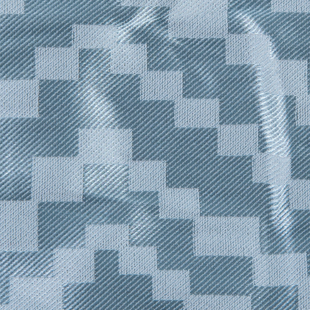 Nicole Miller Luminous Blue Glass Pattern Medley Stretch Twill - Joann Fabrics