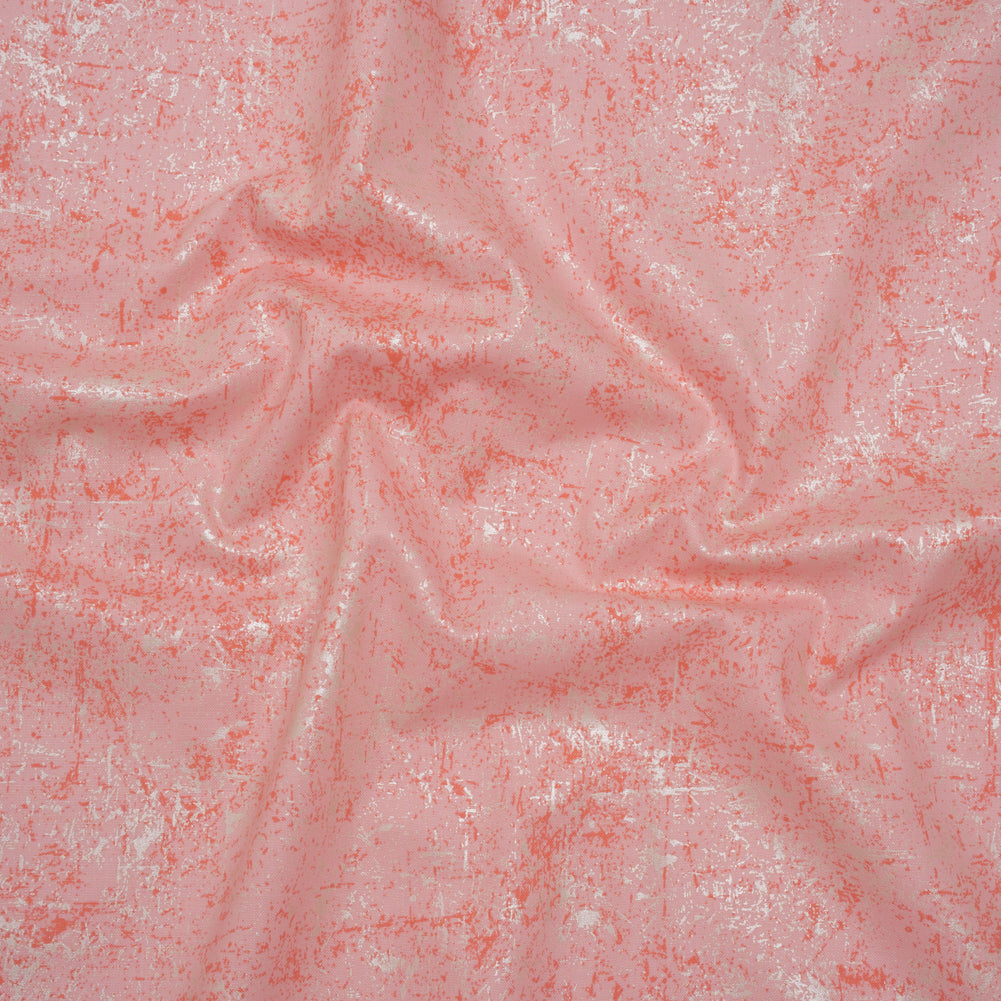 Pearl Finish Quilting Cotton by Patrick Lose for Northcott - Strawberry Sorbet Textural Abstract - Glisten Collection - Joann Fabrics