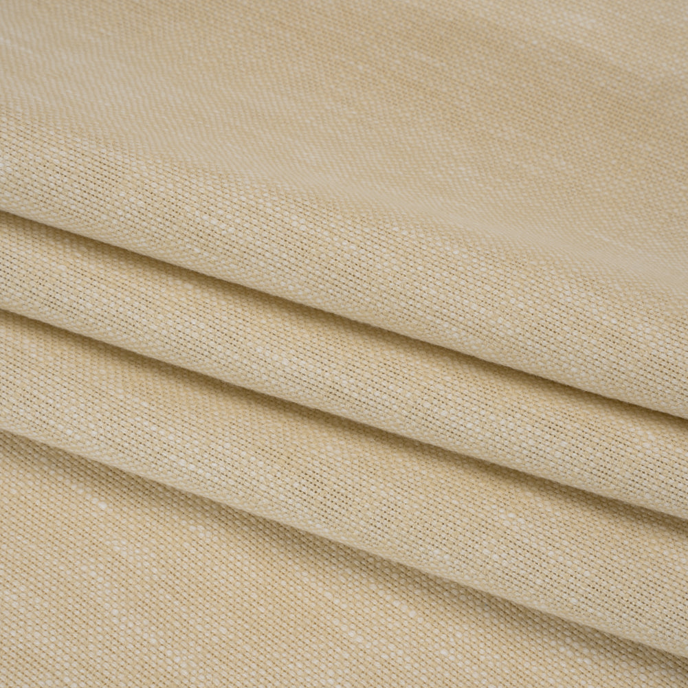 Linen Look Recycled Polyester and Cotton Woven - Oatmeal - British Imported - Joann Fabrics