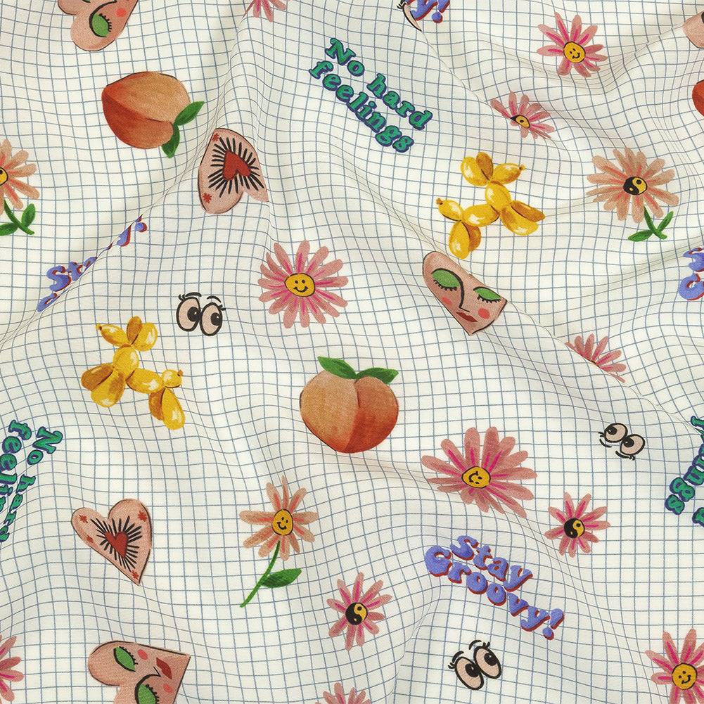 Mood Exclusive White Flash Sheet Viscose Poplin - Joann Fabrics