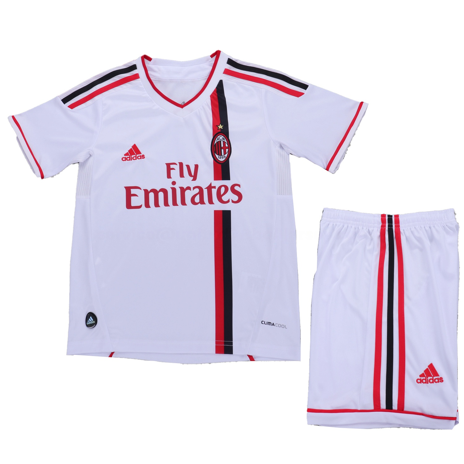 Retro AC Milan 2011-12 Away Kids Kit - UnitedFutballJersey