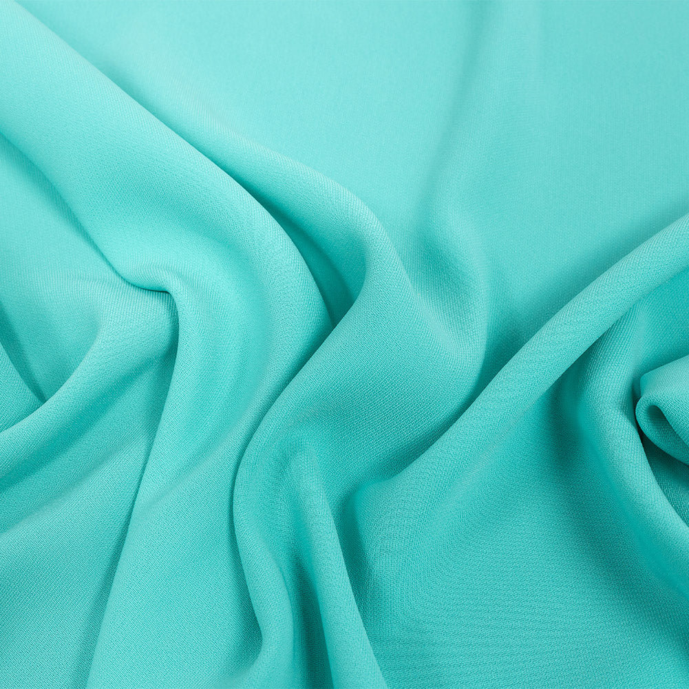 Polyester 4-Ply Crepe - Aquamarine - Suzie Collection - Joann Fabrics
