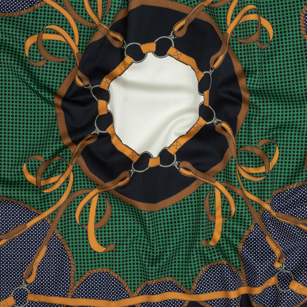 Mood Exclusive Green Roundup Rehearsal Stretch Cotton Sateen - Joann Fabrics