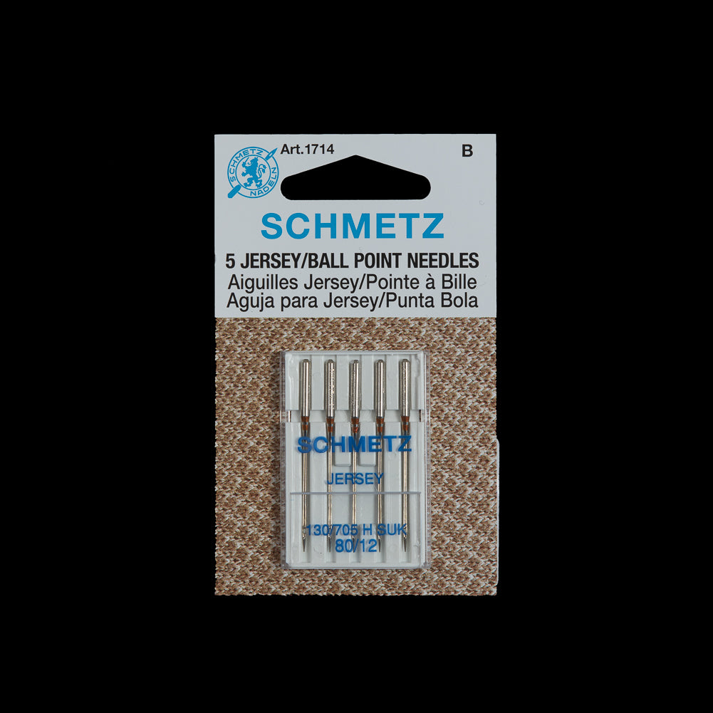Schmetz Jersey/Ball Point Machine Needles - 80/12 - 5 ct - Joann Fabrics