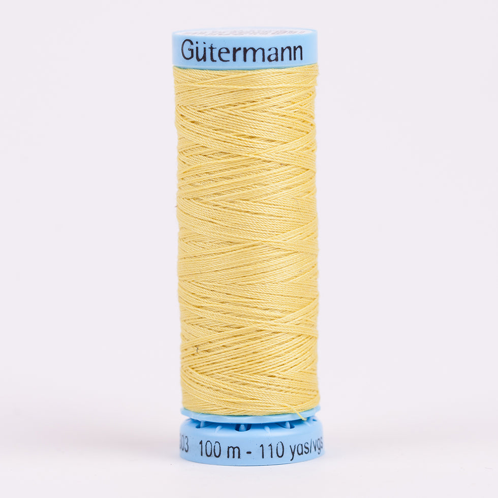 Gutermann Silk Thread 100m - 580 Lemon Yellow - Joann Fabrics