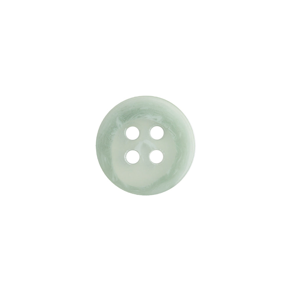 Transparent and Peridot Swirl 4-Hole Low Convex Button - 20L/12.5mm - Joann Fabrics