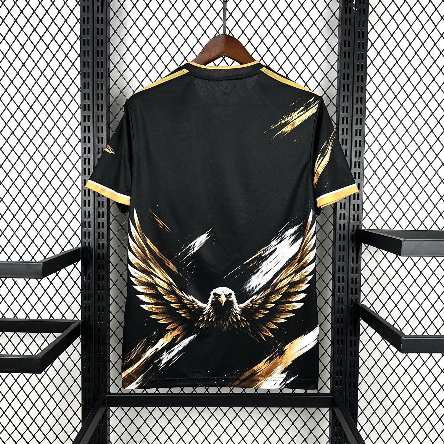 Benfica 25-26 Gold Eagle Black Special Jersey - Fans Version - UnitedFutballJersey