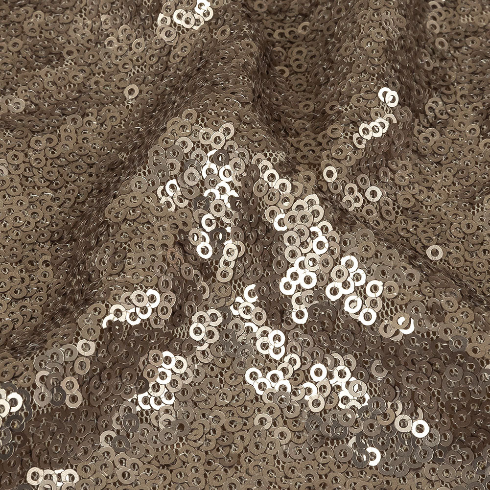 Mesh with Baby Sequins - Sand - Mariah Collection - Joann Fabrics