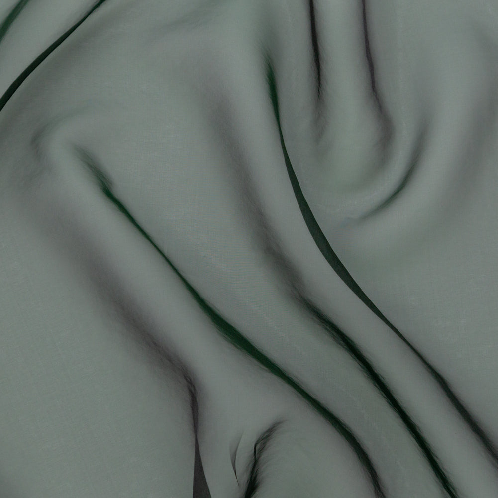 Shimmering Organza - Emerald and Black Iridescent - Julliette Collection - Joann Fabrics