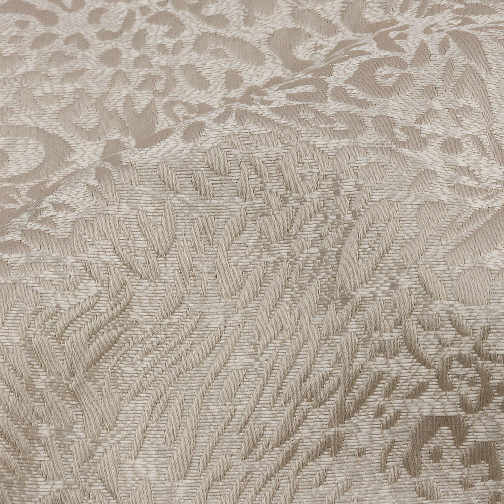 Drapery Jacquard - Ivory Running Leopard - British Imported - Joann Fabrics