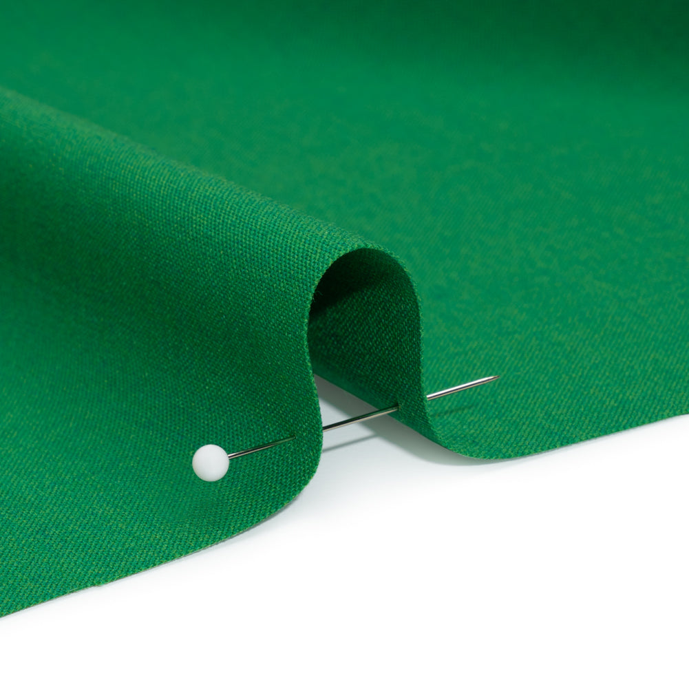 Famous Australian Designer Green Stretch Wool and Polyester Suiting - Joann Fabrics