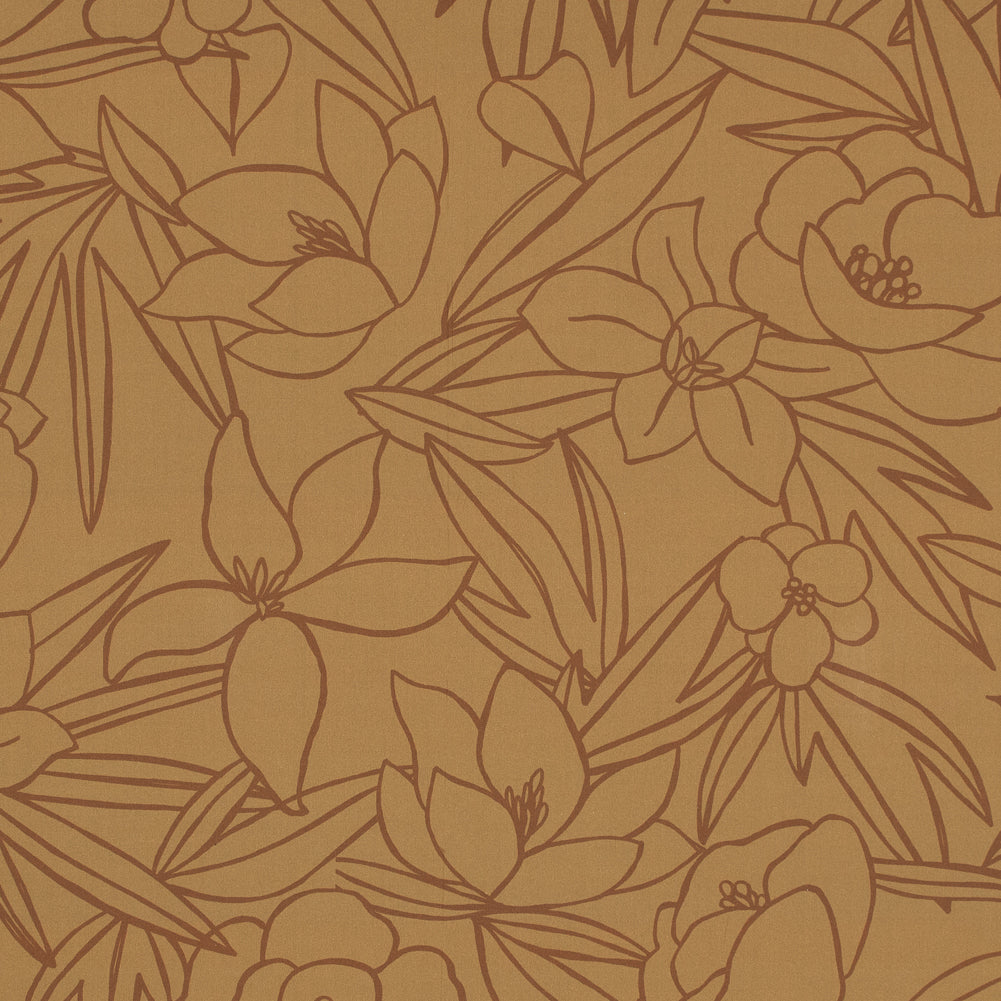 Mood Exclusive Night in Tunisia Orange Cotton Poplin - Joann Fabrics