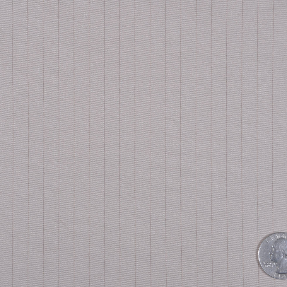 Beige/Brown Pin Striped Stretch Cotton Suiting - Joann Fabrics